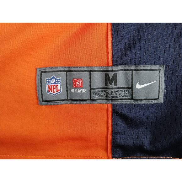 Nike On Field Denver Broncos Wes Welker NFL Jersey Mens Medium Orange #83 - Picture 2 of 8